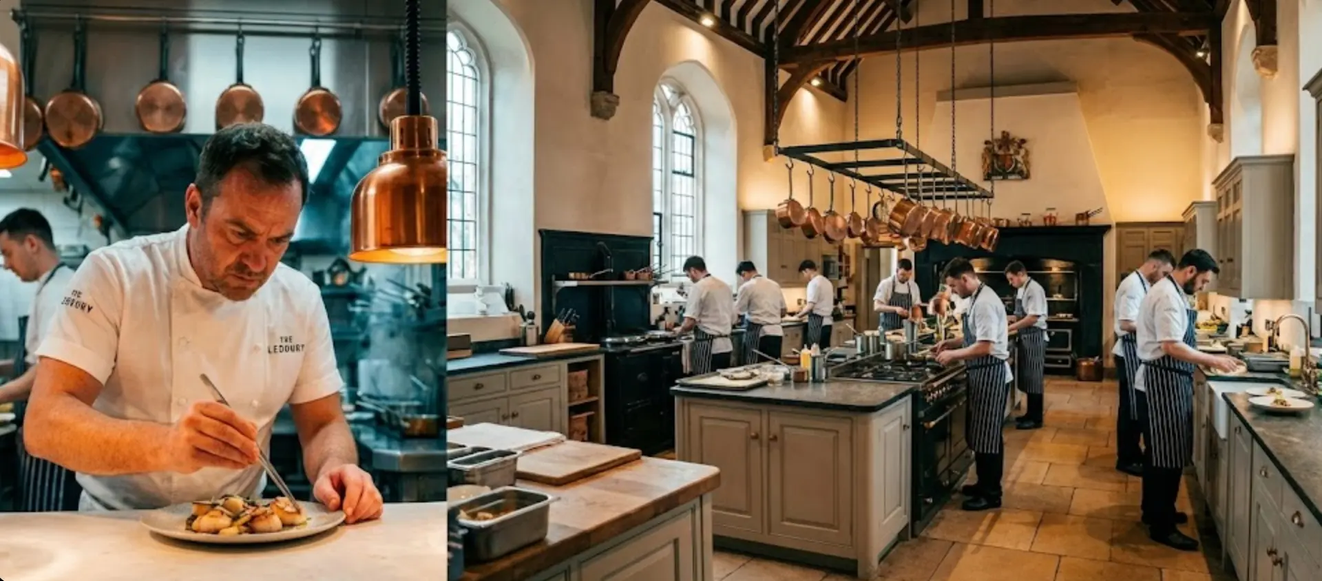 Chef James in Kitchen